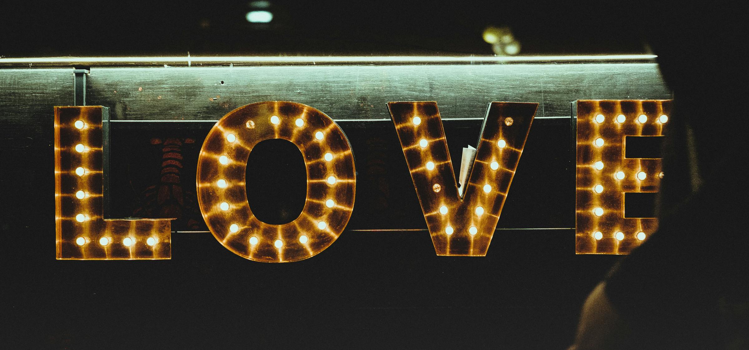 Love light sign